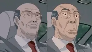 Worried Hiroshi Uchiyamada GTO GIF meme card, rare rarity