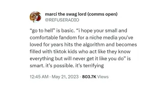 Carte meme X Is Basic and Overdone. Y Is Possible and Terrifying, rareté commune