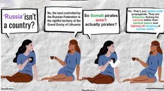 "X Isn't A Country?" Infographic Parodies meme card, common rarity