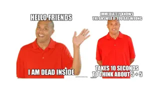 Xtramath Guy / Mr. C / Xtramath Memes meme card, common rarity
