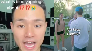 Yap / Yapping / Yapper meme card, rare rarity