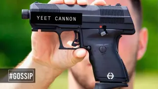 Yeet Cannon meme card, common rarity