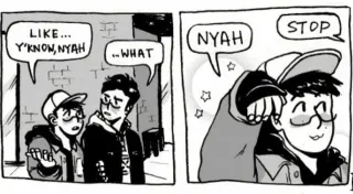 Carte meme Y’know, Nyah, rareté commune