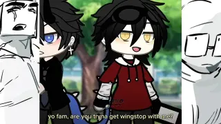 Yo Fam Are You Tryna Get Wingstop With Me meme card, common rarity