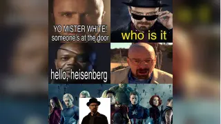 Yo Mister White! Someone's at the Door meme card, rare rarity