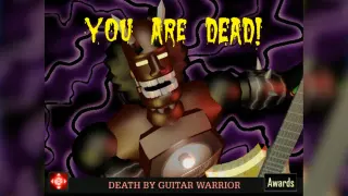 Carte meme « You Are Dead, Dead, Dead » (Total Distortion Game Over Music), rareté commune