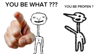 You Be Profen meme card, common rarity