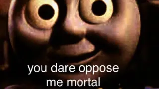 You Dare Oppose Me Mortal meme card, rare rarity