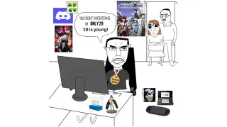 You Don't Understand I'm Only 29, 29 Is Young! meme card, rare rarity