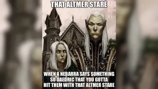 You Gotta Hit Them With the Stare meme card, common rarity