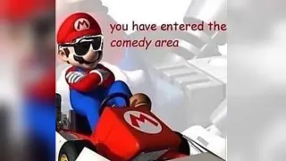 You Have Entered the Comedy Area meme card, common rarity