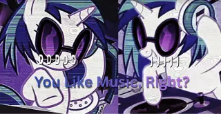 Carte meme You Like Music Right? / PONYCRISIS, rareté commune