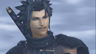 Zack Fair's "Me? Gongaga" meme card, rare rarity