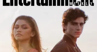 Zendaya and Chalamet Stare meme card, rare rarity