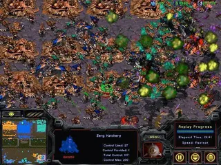 Carte meme Zerg Rush, rareté mythique