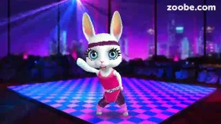 Zoobe - 4th Of July Diet Bunny meme card, common rarity