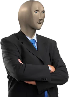 Meme Man, le héros de Stonks